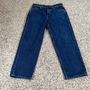 Volcom Men's Louie Lopez Jeans Size 31x30 Blue Tapered Straight Leg Medium Denim